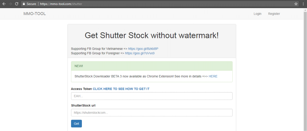 Shutter Stock Downloader